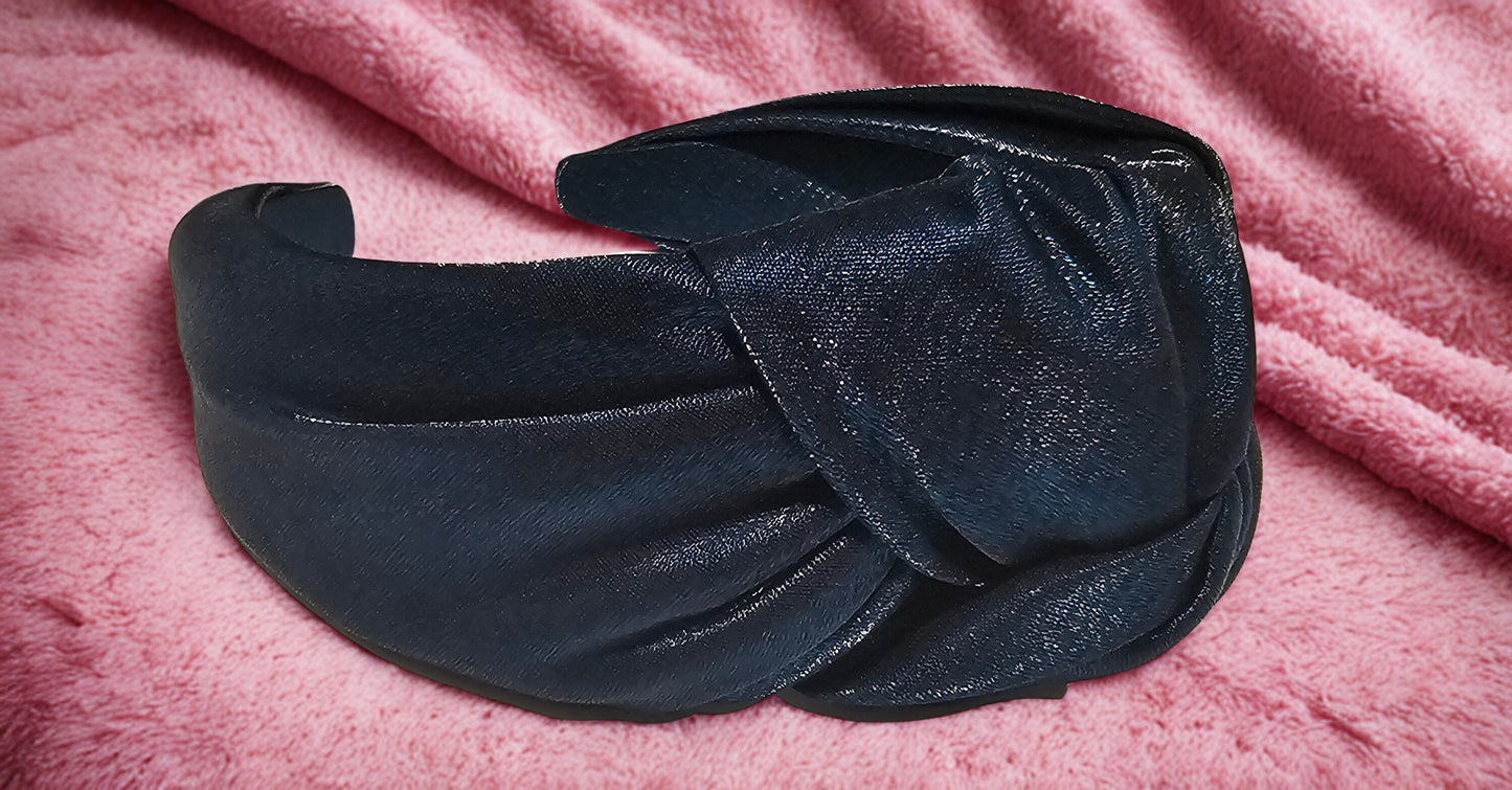 Dark Teal Organza Headband