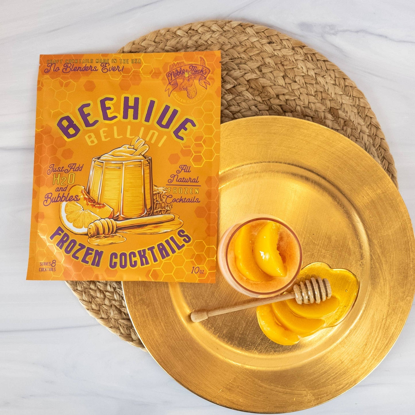 Beehive Bellini Frozen Cocktail