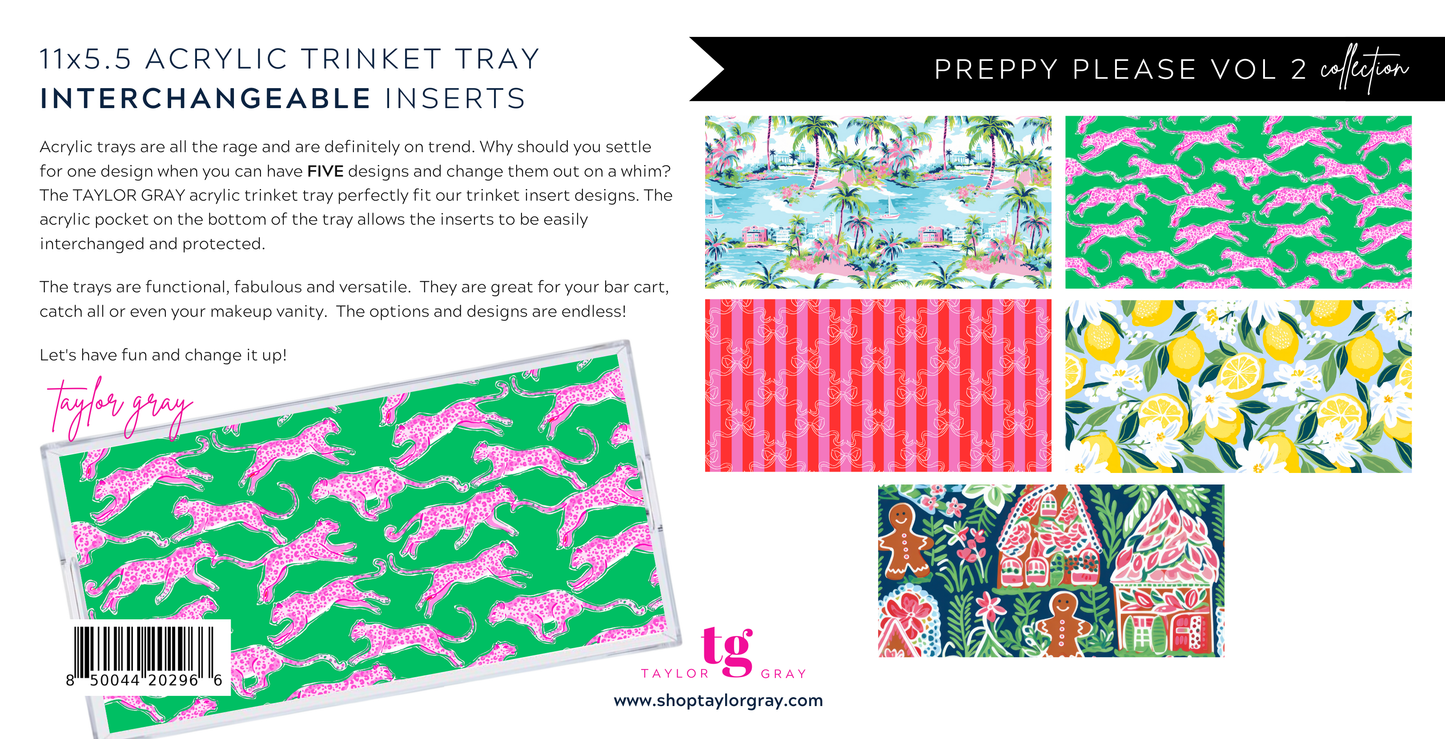 5.5 x 11 PREPPY PLEASE VOL 2 Insert Set of 5