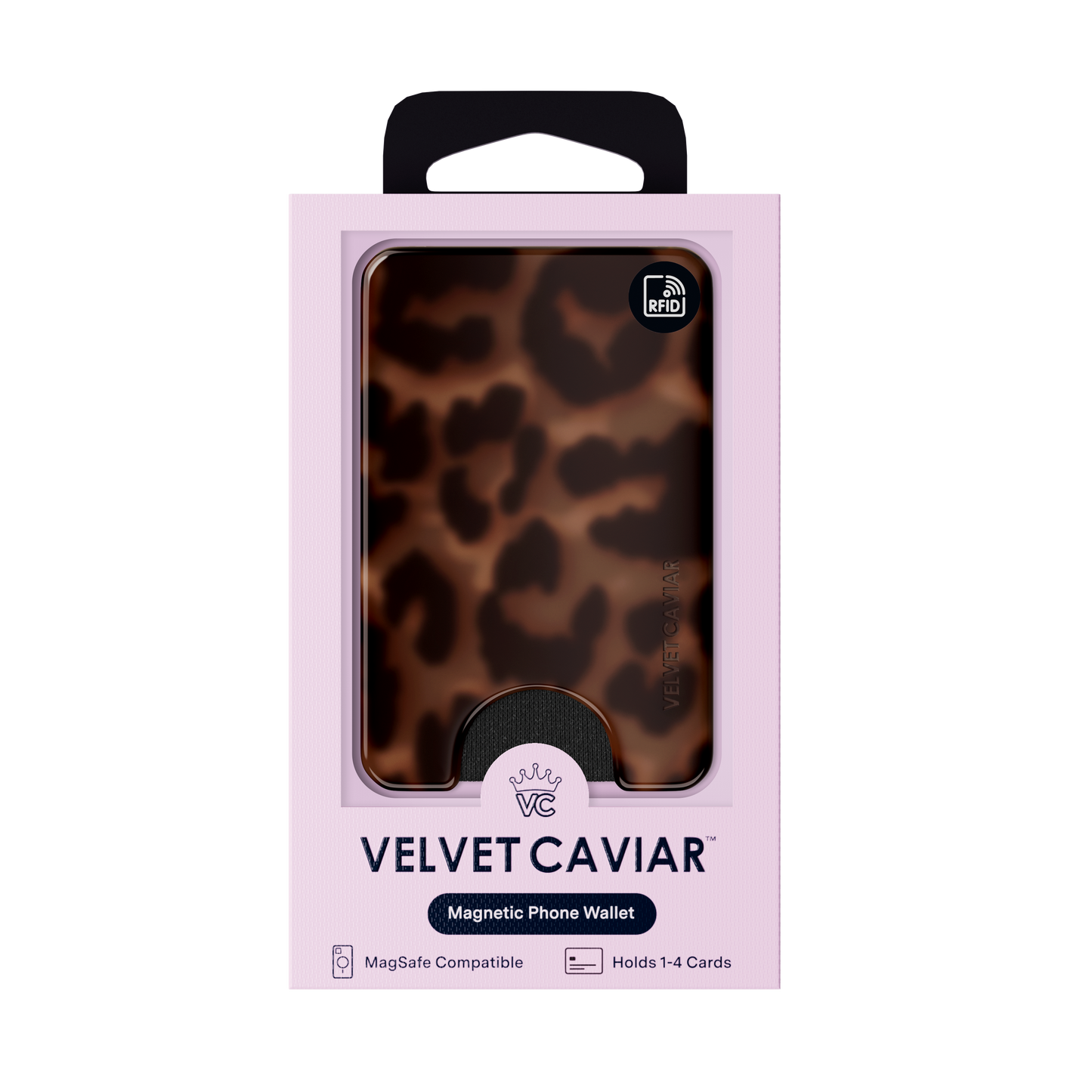 Magnetic Phone Wallet - It Girl Leopard