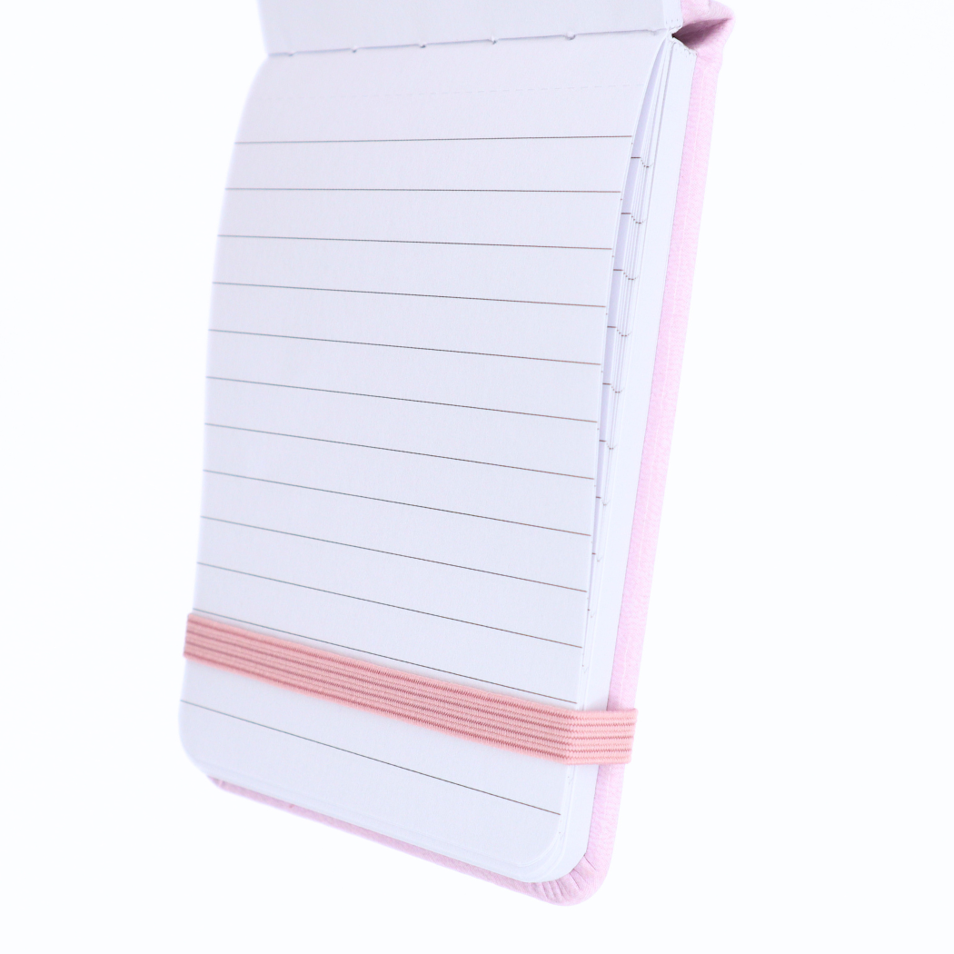 Leatherette Pocket Journal "Believe In Your Damn Self"