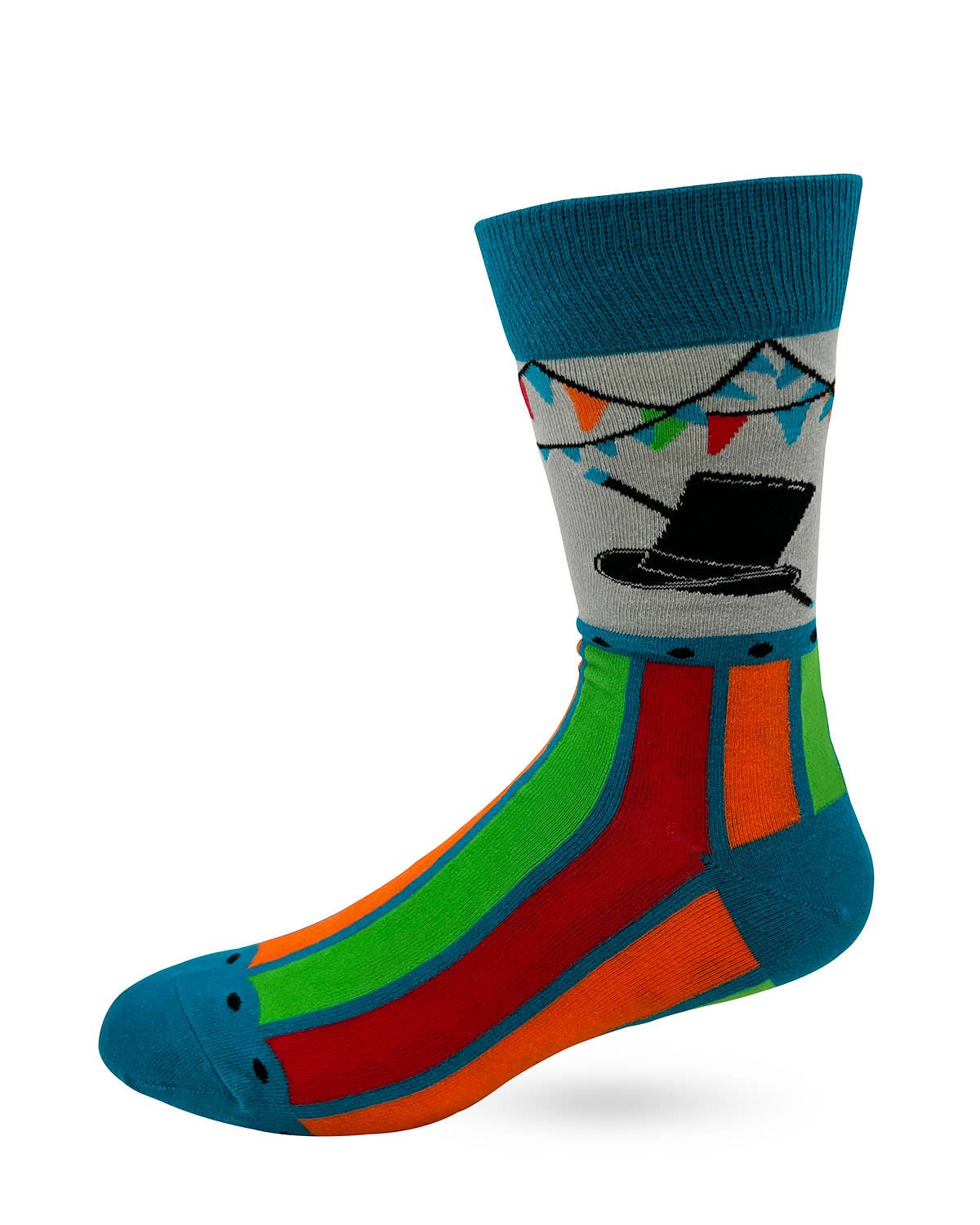"Ringmaster Of The Shit Show" Men's Novelty Crew Socks