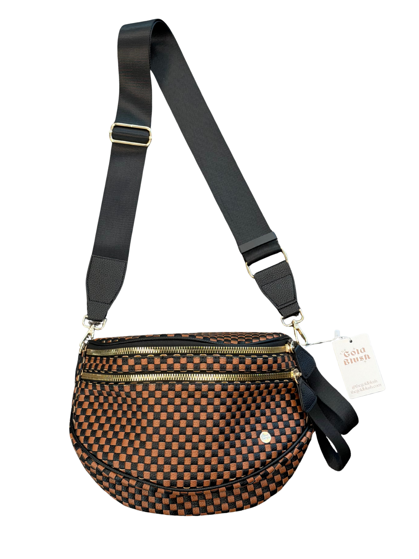 Signature Woven Bum Bag