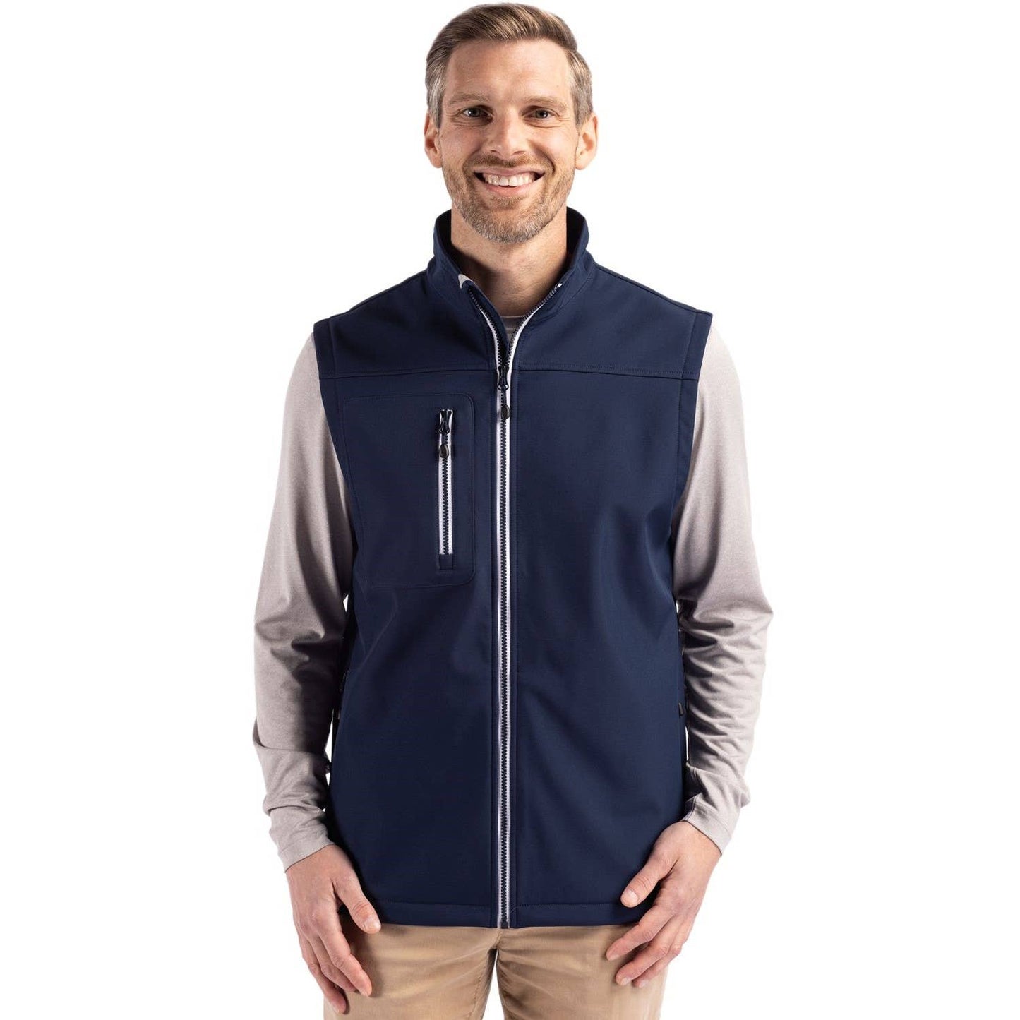 Clique Telemark Eco Stretch Full Zip Mens Vest