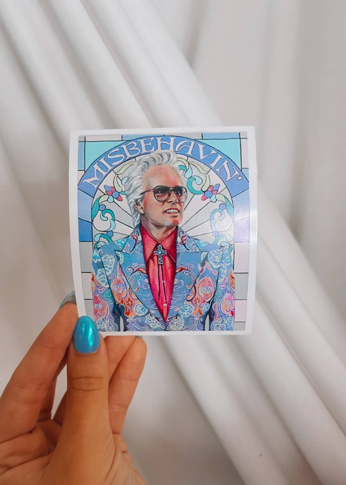 Misbehavin' Uncle Baby Billy Sticker