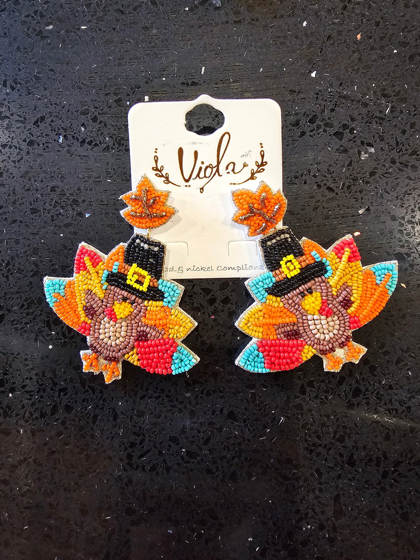 TURKEY BEADED EARRINGS