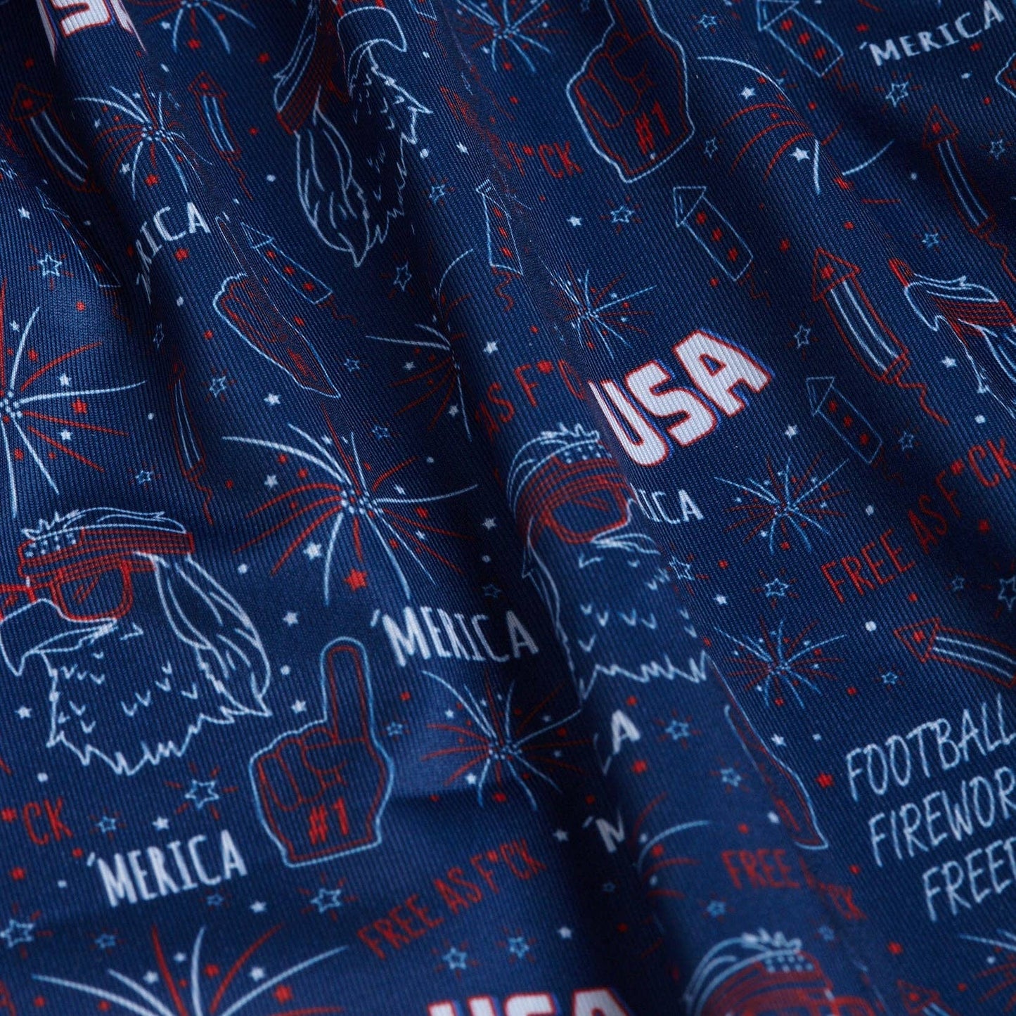 'Merica - Navy Polo