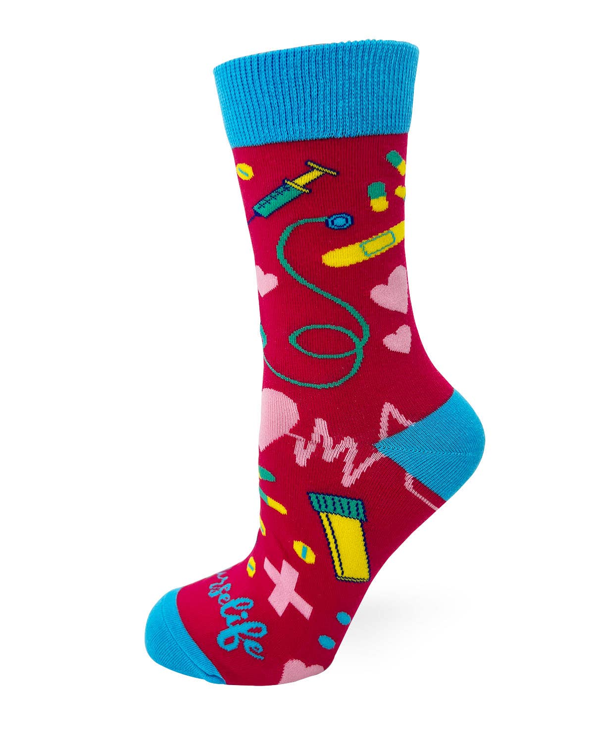 "I See More Private Parts Than a Hooker" Women's Novelty Crew Socks