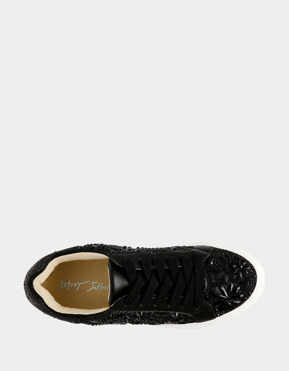 Reily Black Platform Sneaker