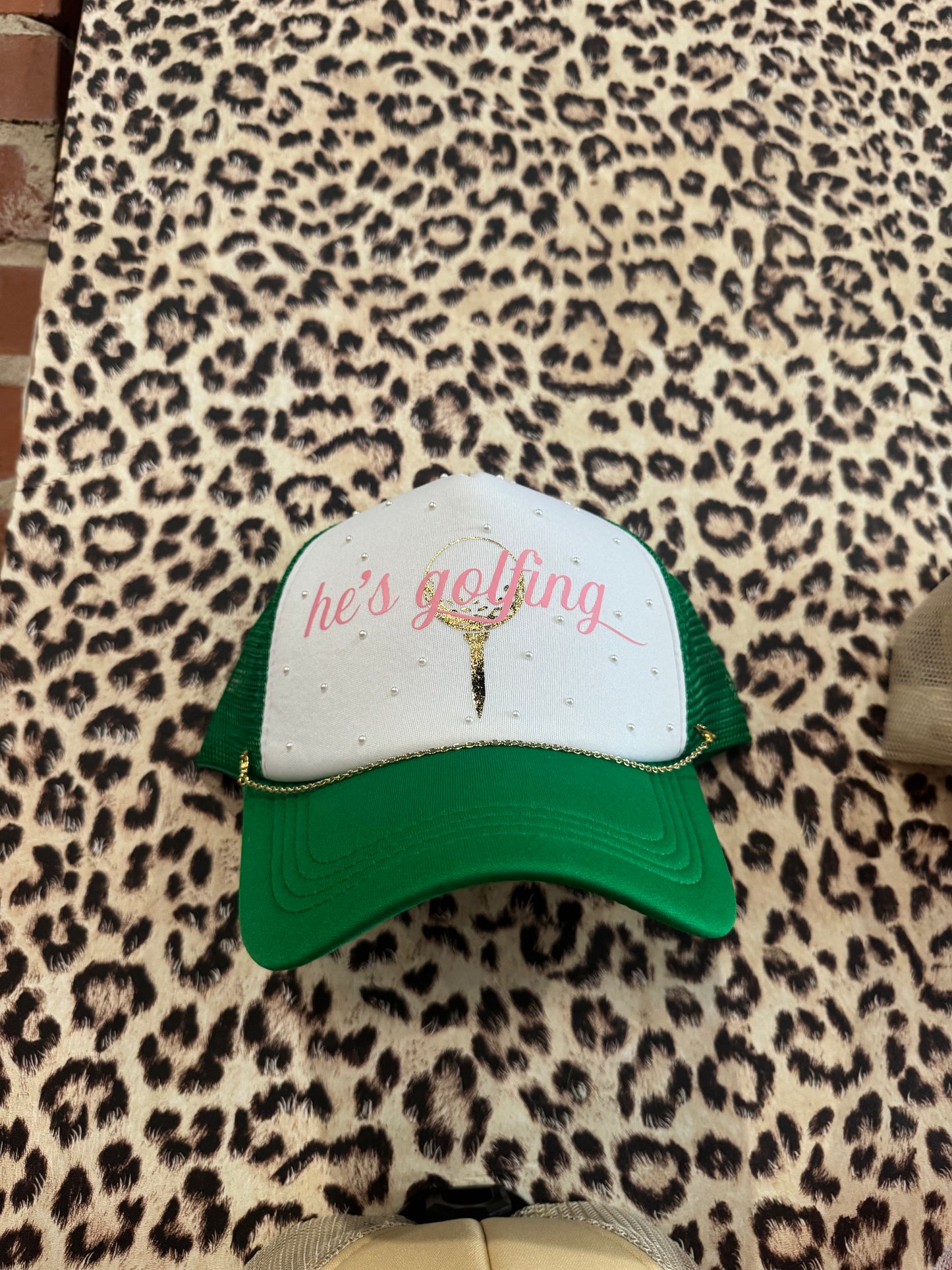 he's golfing Trucker Hat