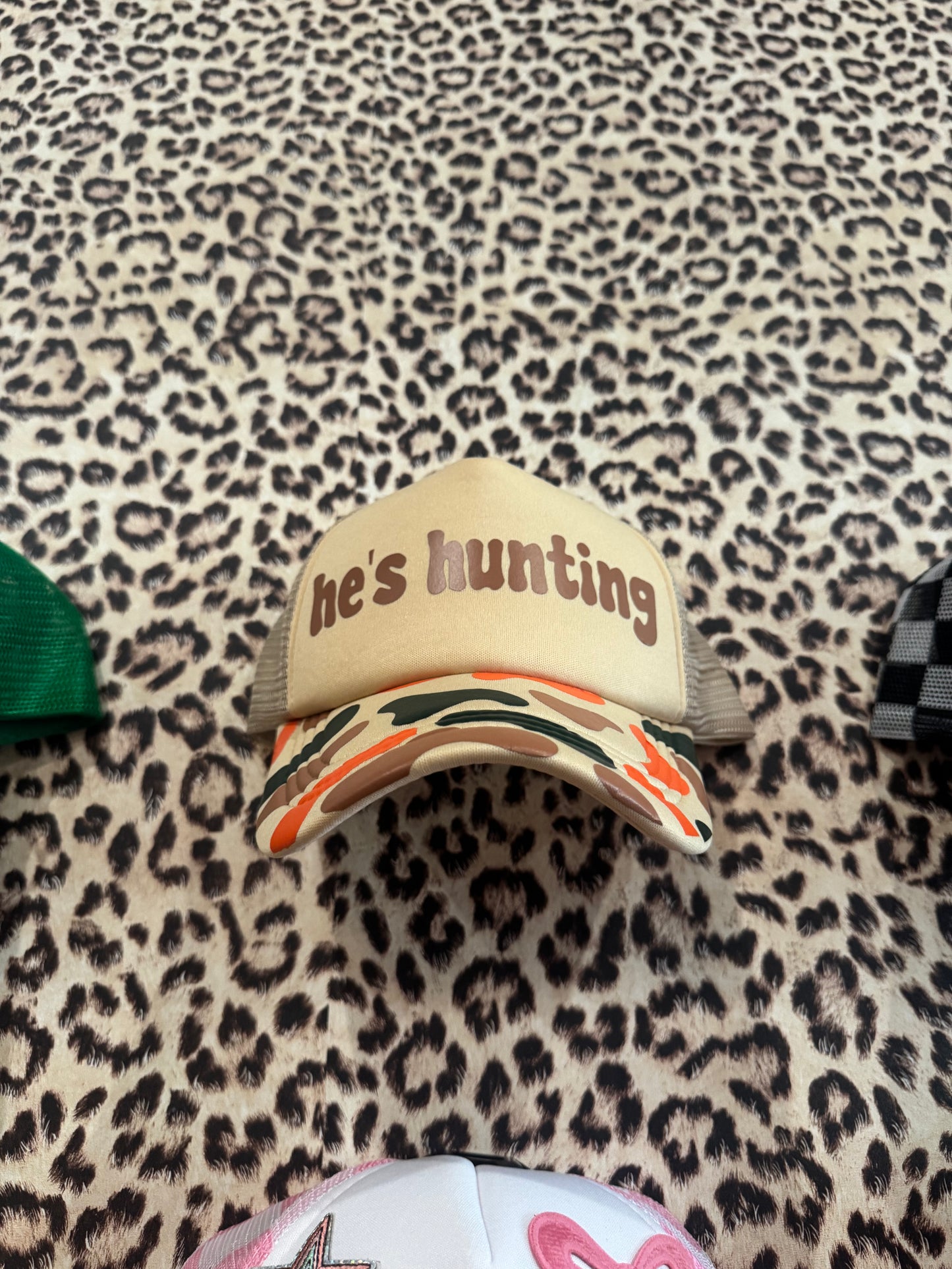 he's hunting Trucker Hat