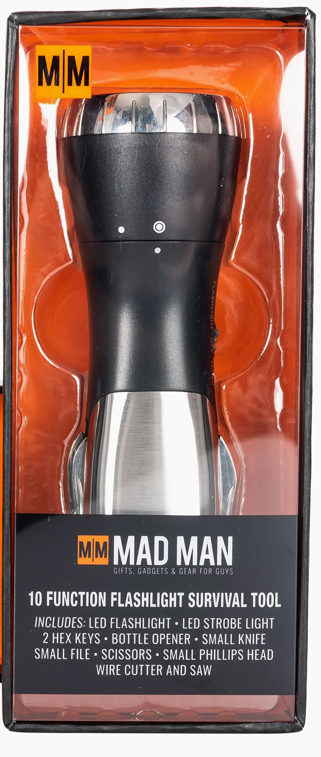 10 Function Flashlight Survival Tool