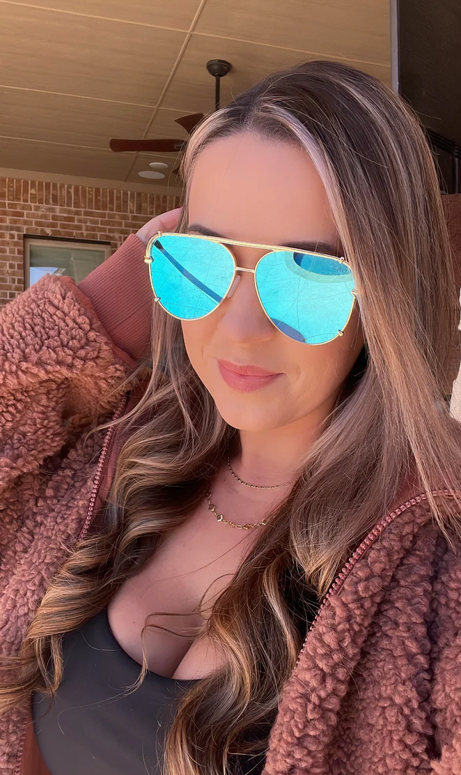 Classic Aviator Ocean Sunglasses