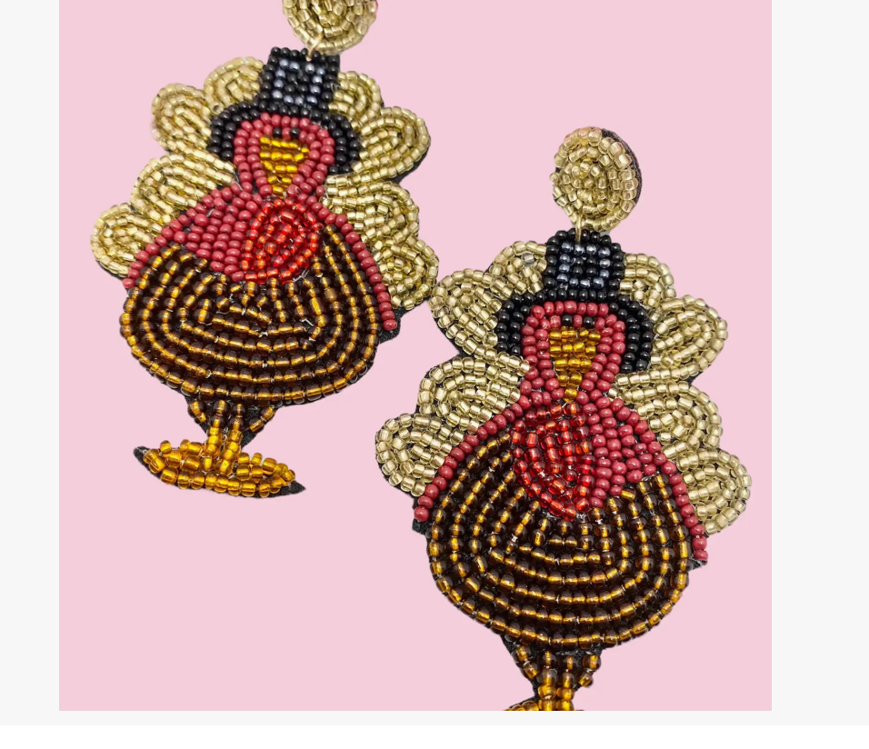 TURKEY BEADED EARRINGS