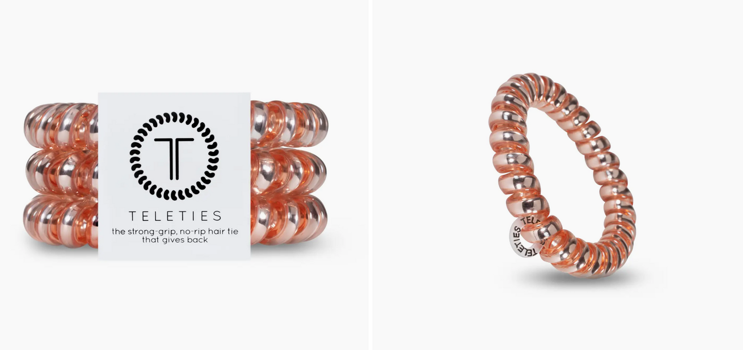 Millenial Pink Small Hair Ties