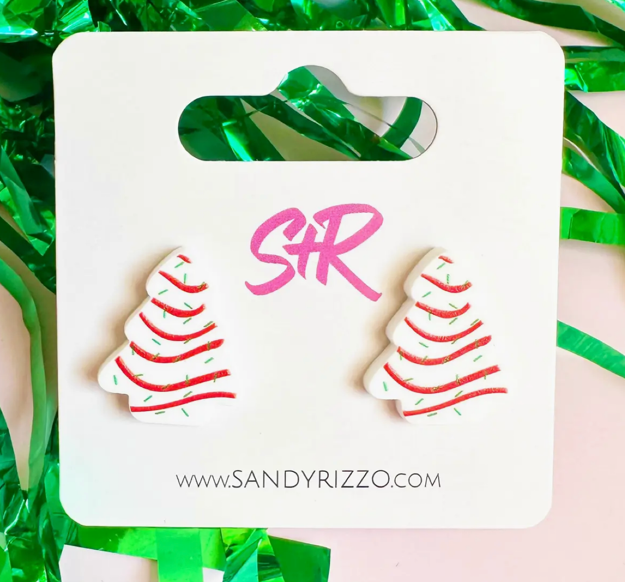 Little Debbie Christmas Tree Studs