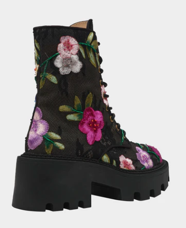 Betsey Johnson Polli Floral Boots