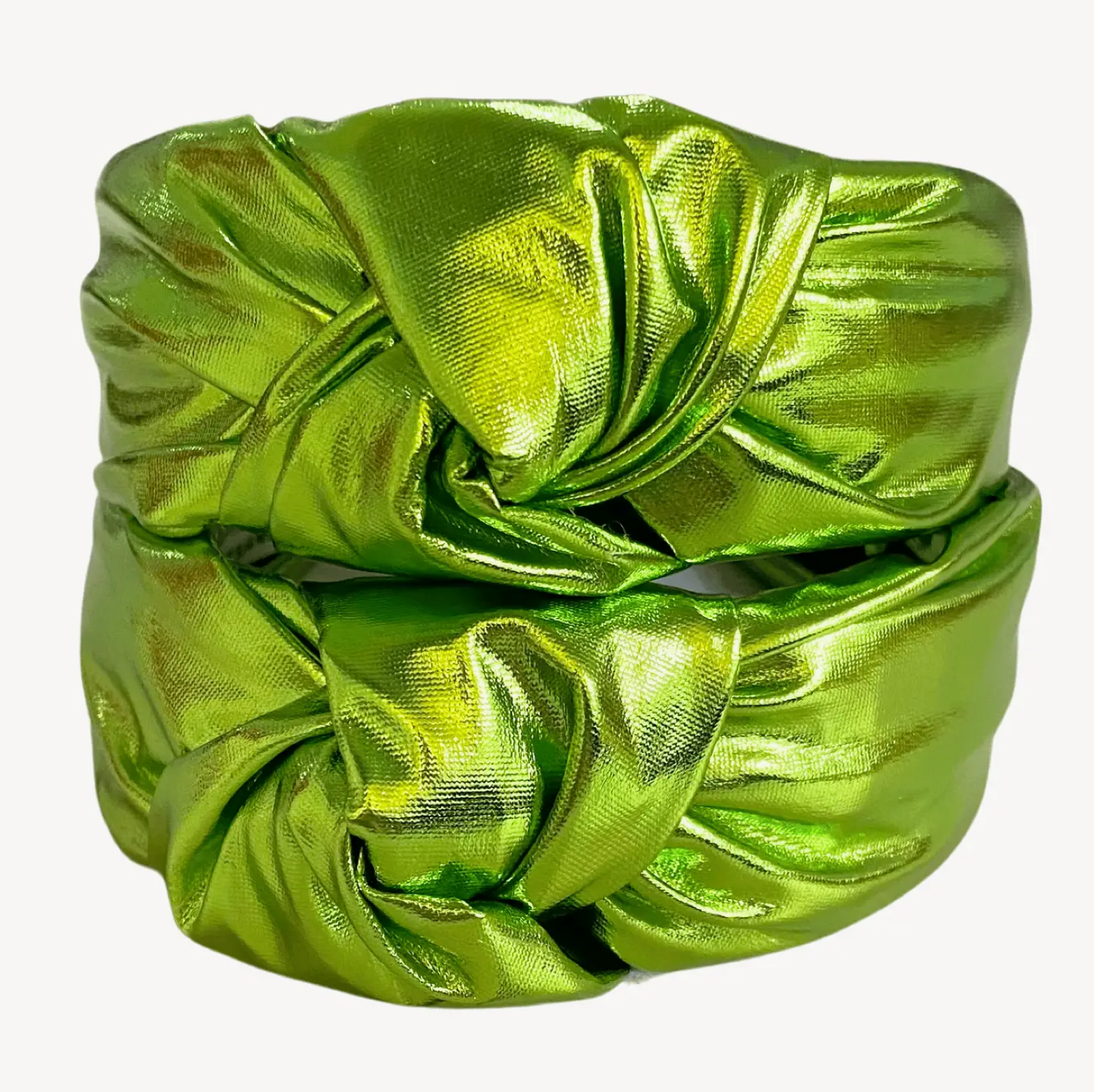 Lime Green Metallic Headband