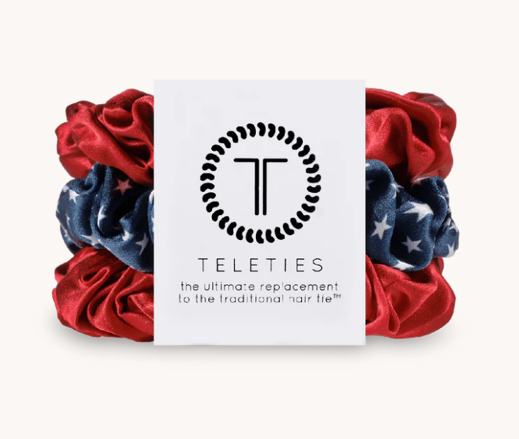 Silk Hair Scrunchies | Large | Independence Bae
