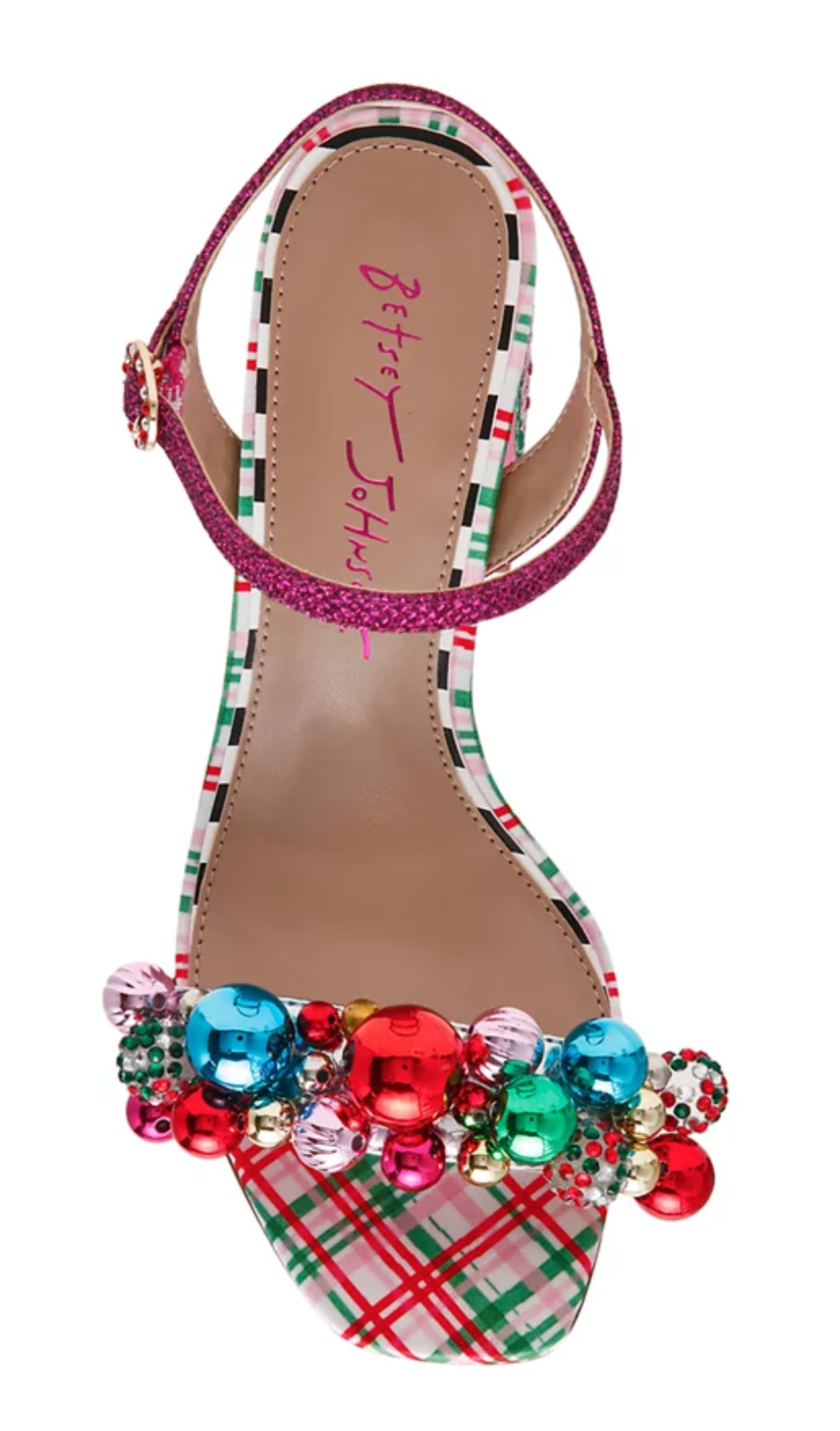 Betsy Johnson Jolly Holiday Christmas Heel