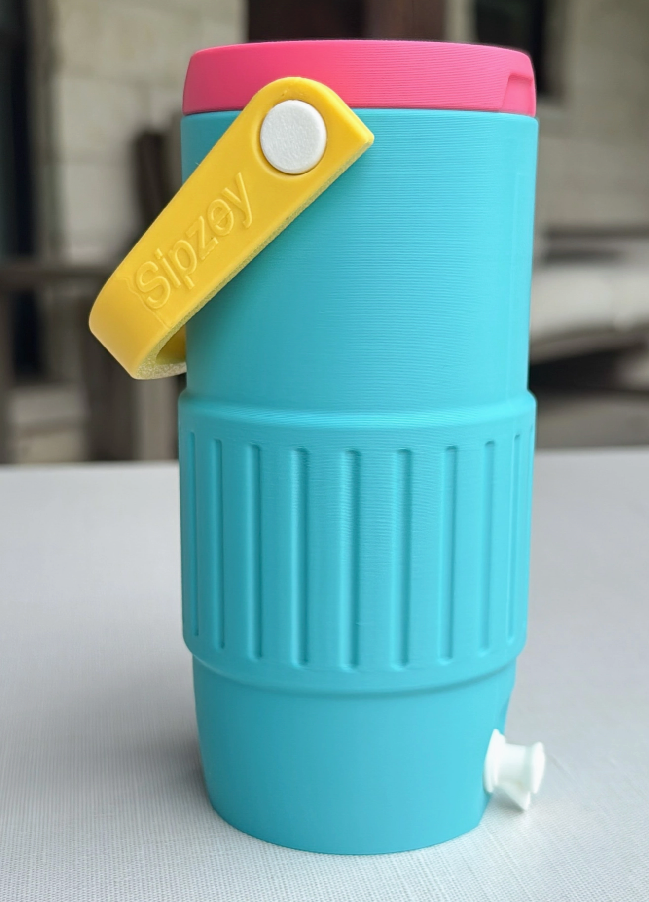 Retro Jug Cooler Can Holder - Skinny Cans