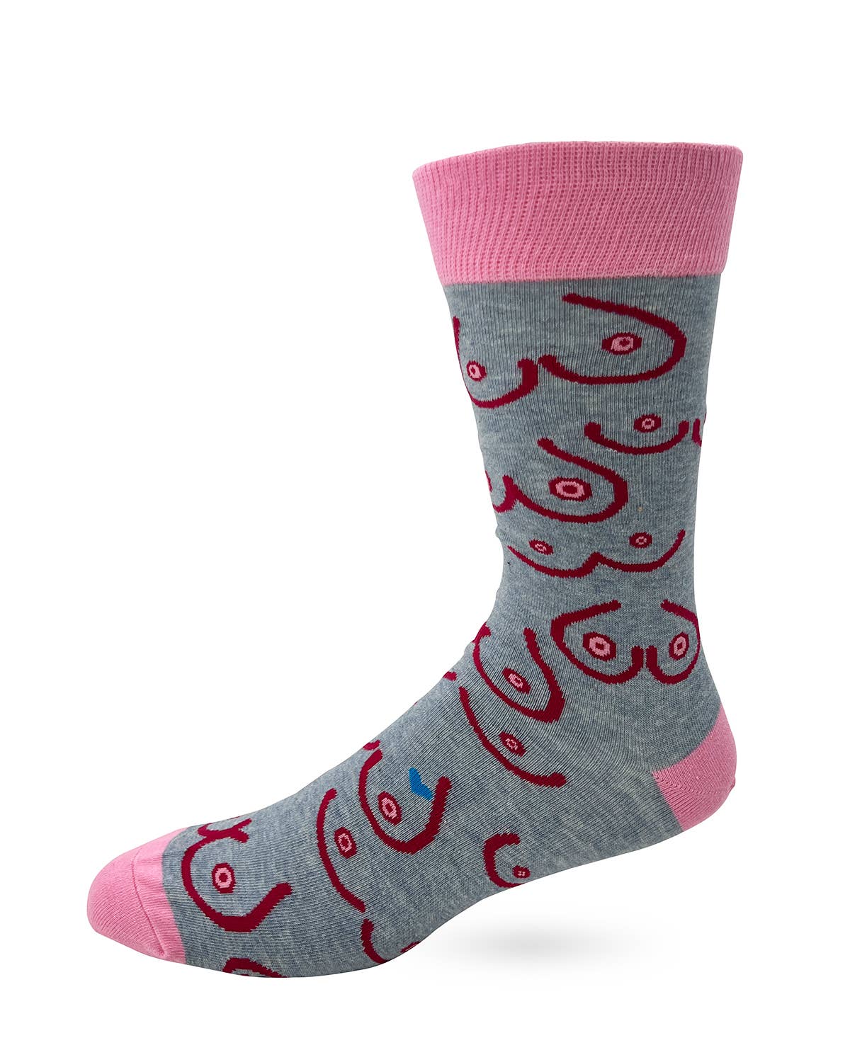 "Big Or Small Love Them All" Men's Novelty Crew Socks