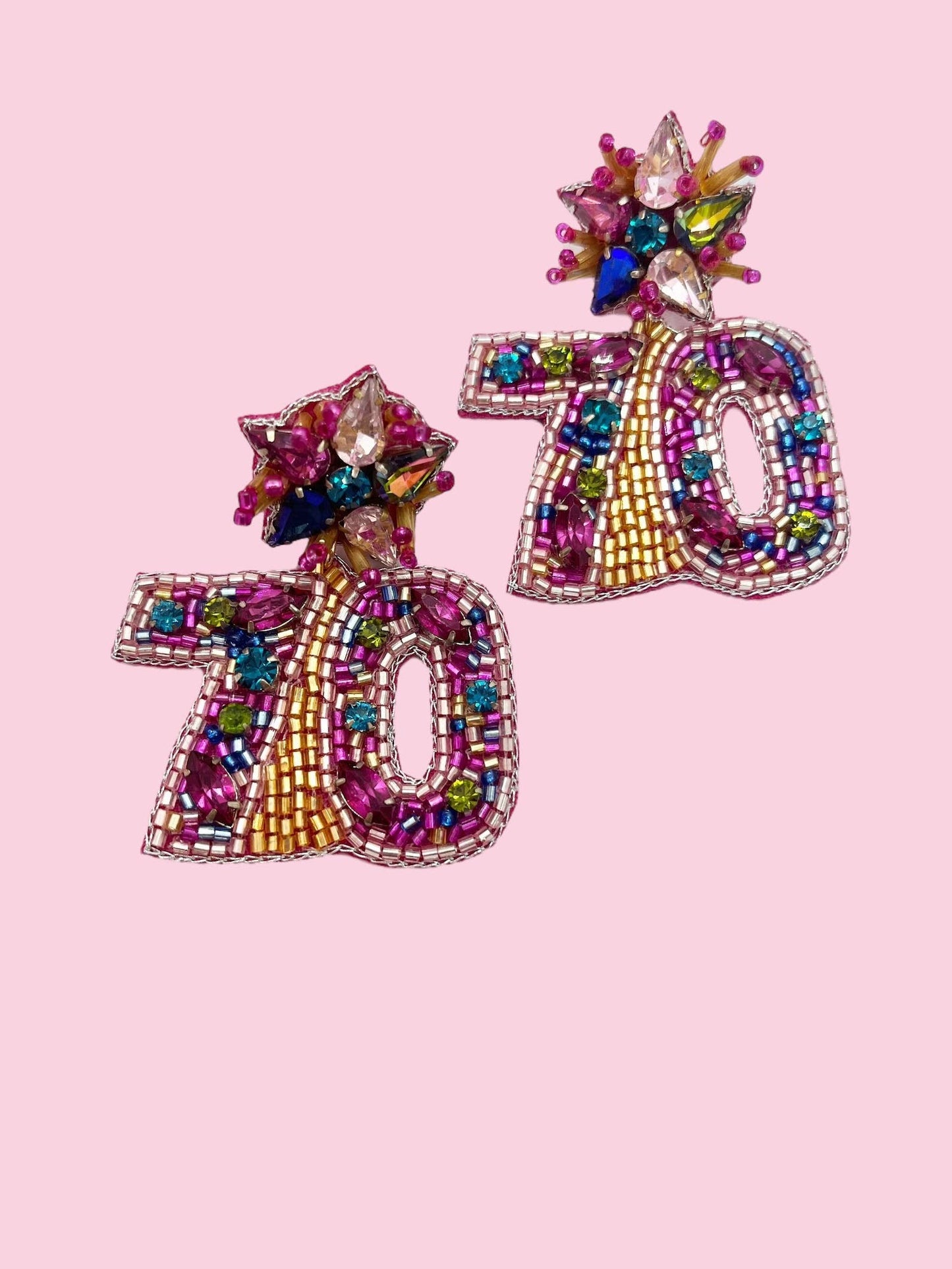 #70 Birthday Earrings