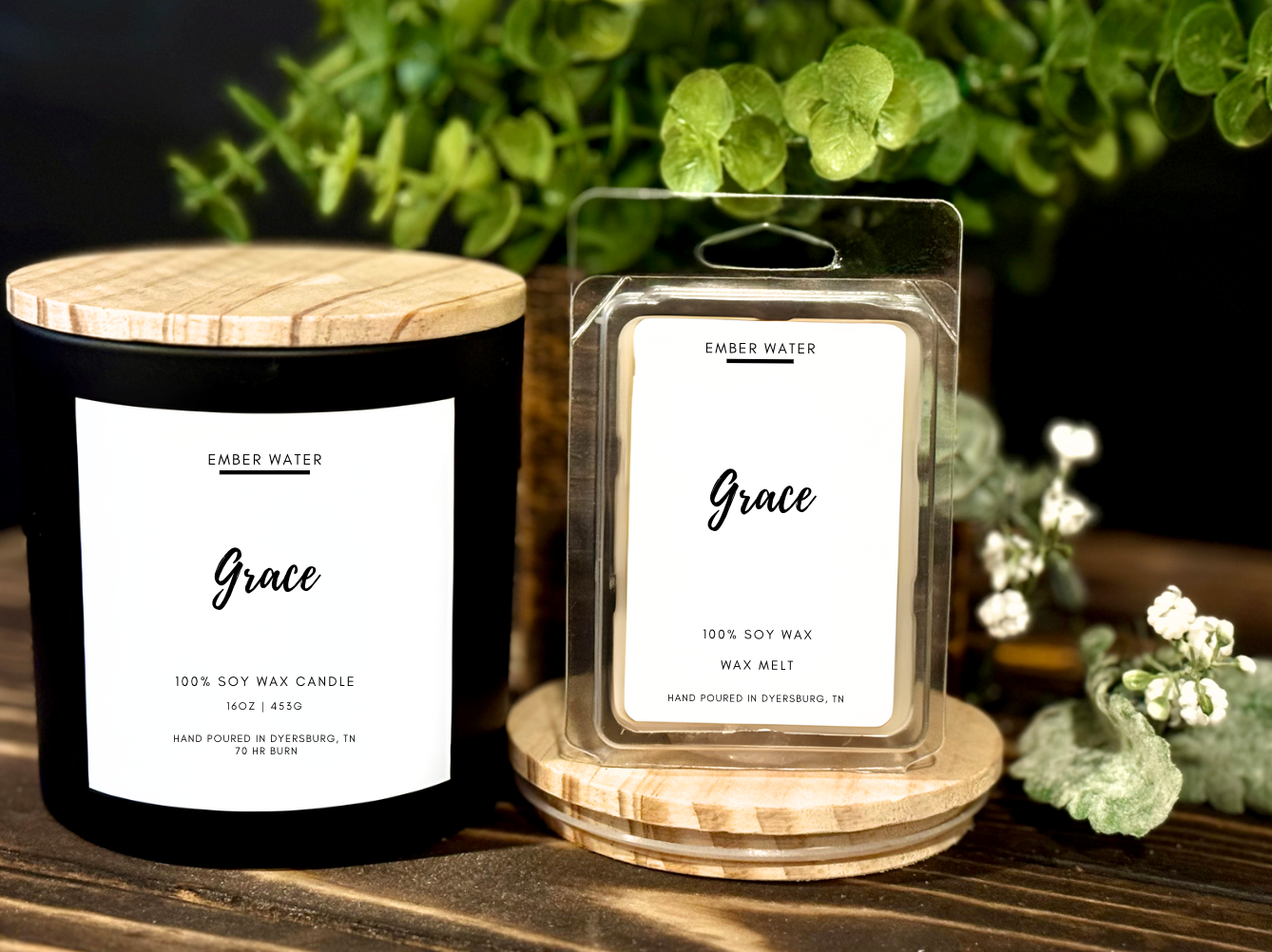 Grace 16 oz 100% Soy Candle