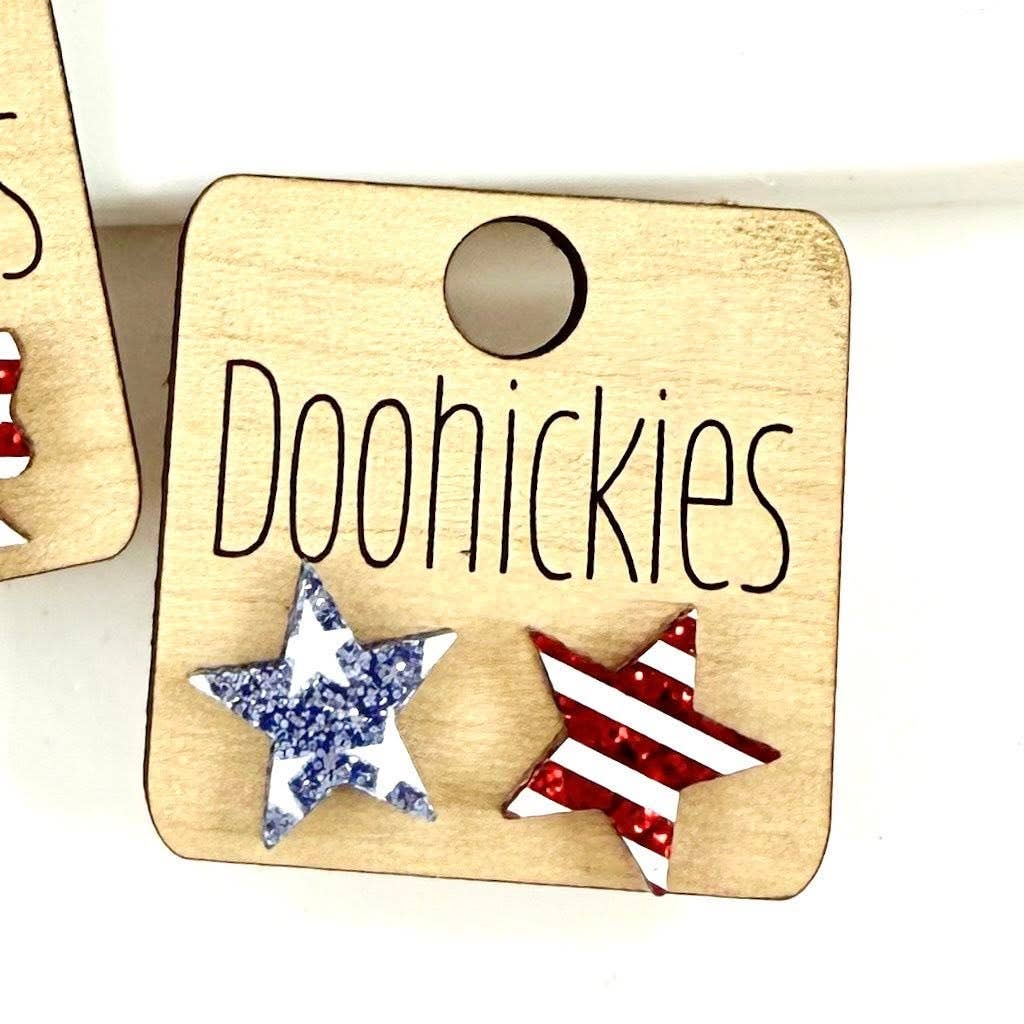 Stars & Stripes Studs