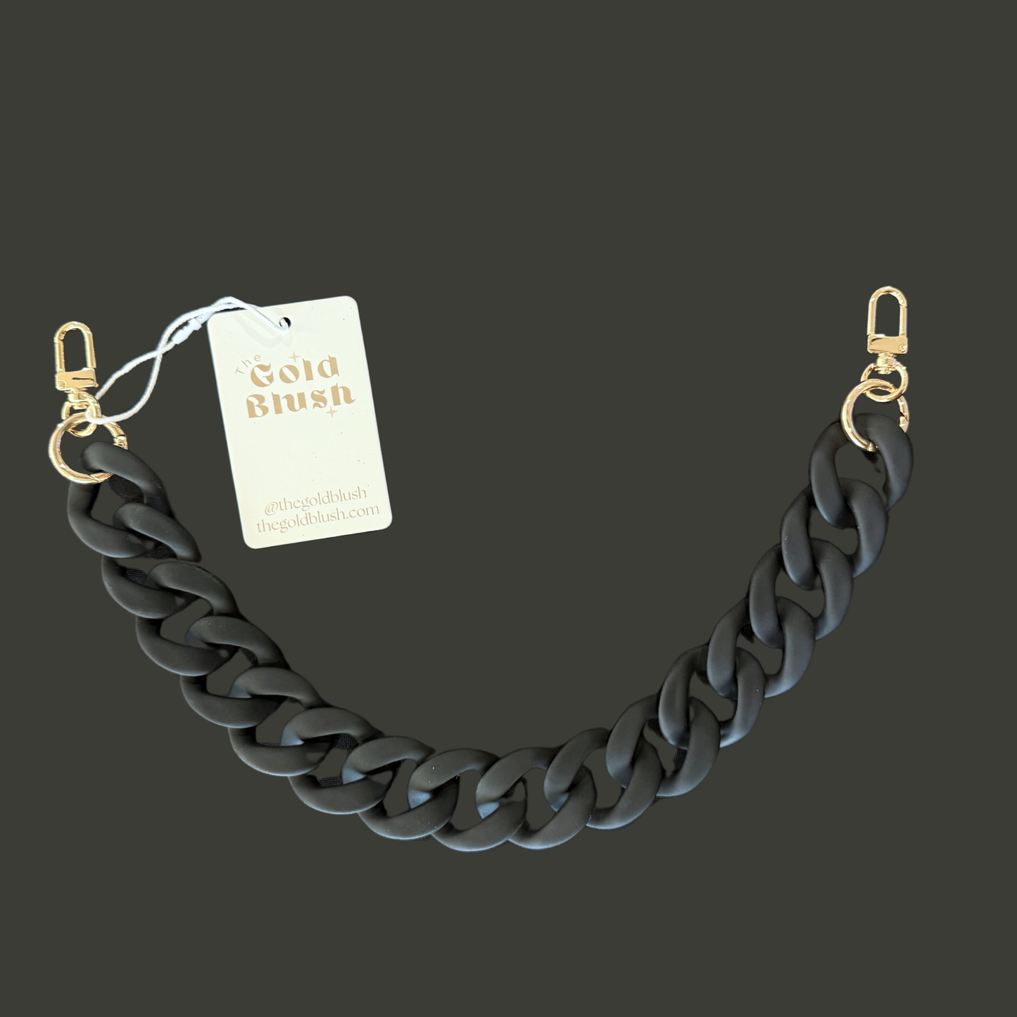 Acrylic Luxe Bag Chain