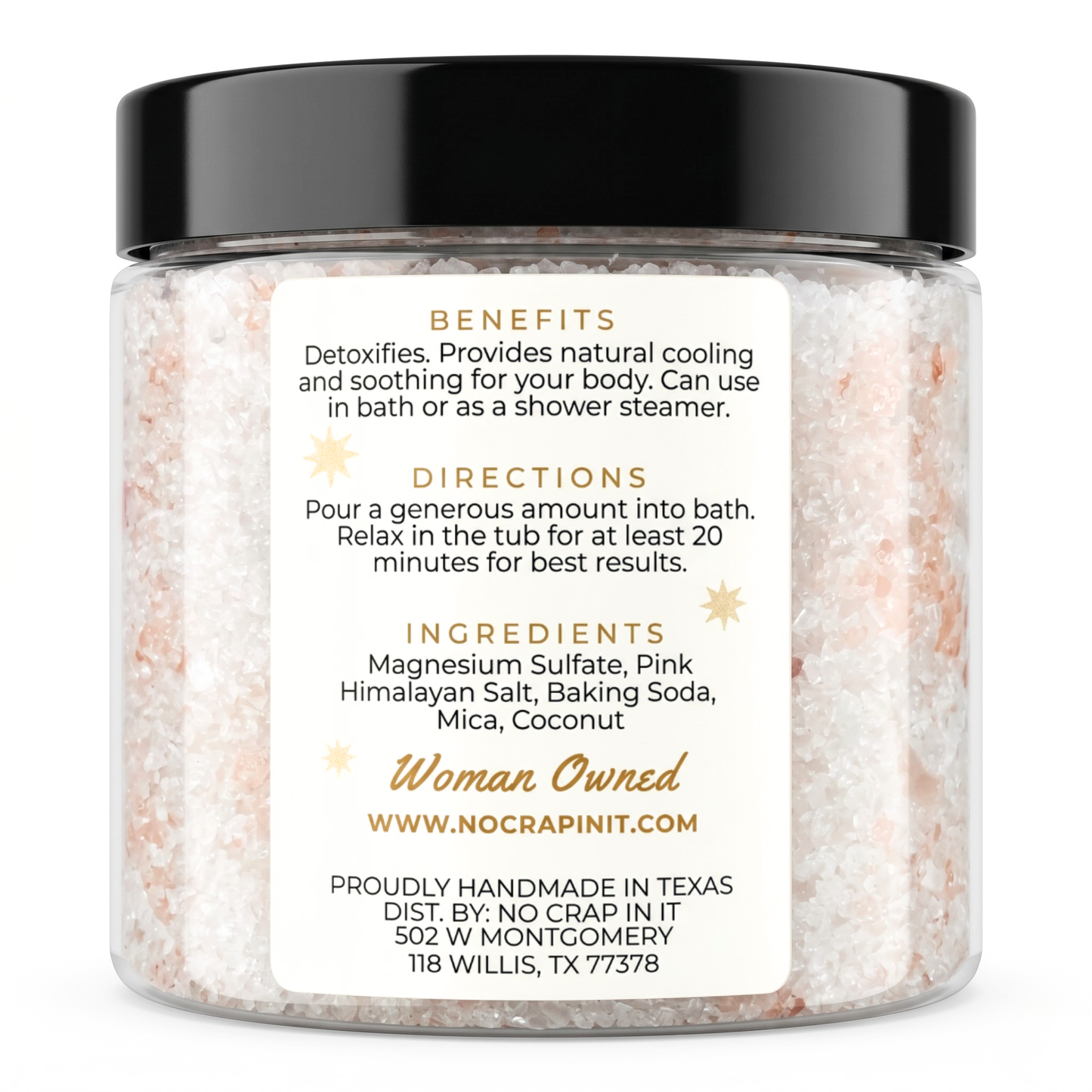 Coconut Magnesium Bath Soak