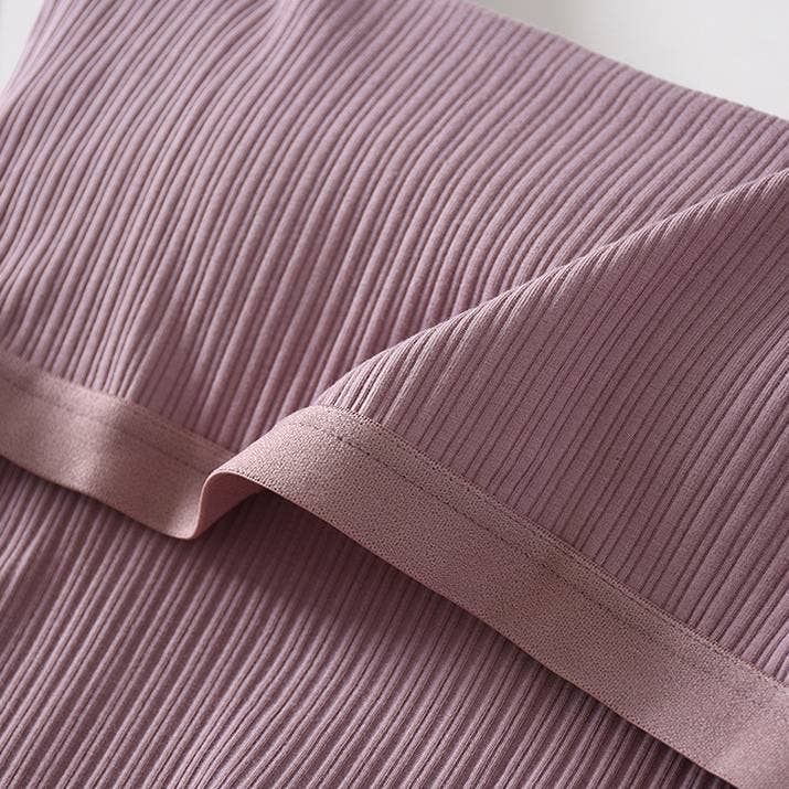 Basic Square Neck Tank Top w/Self Bra