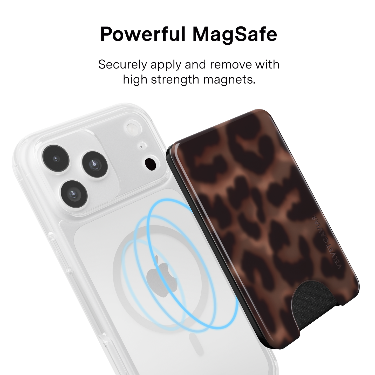 Magnetic Phone Wallet - It Girl Leopard
