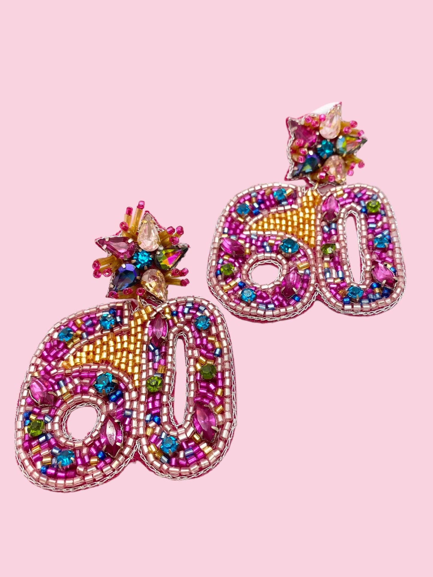 #60 Birthday Earrings