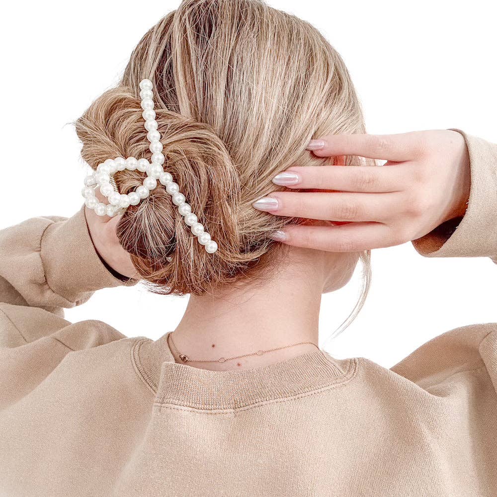 Kayla Pearl Hair Clip