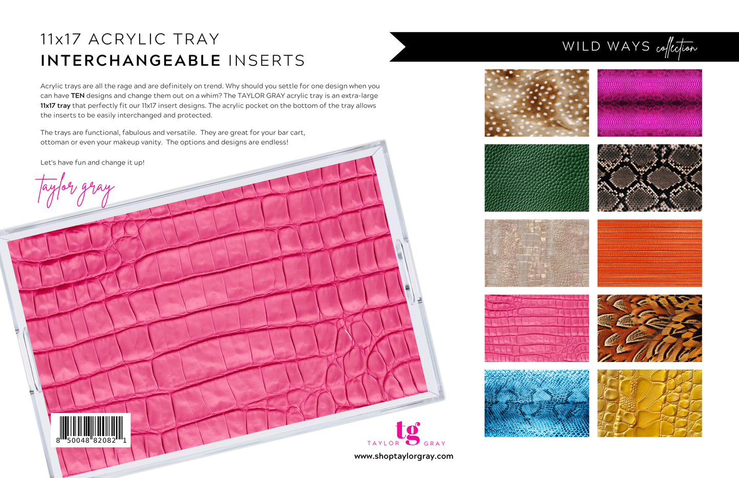11 x 17 WILD WAYS Insert Set of 10