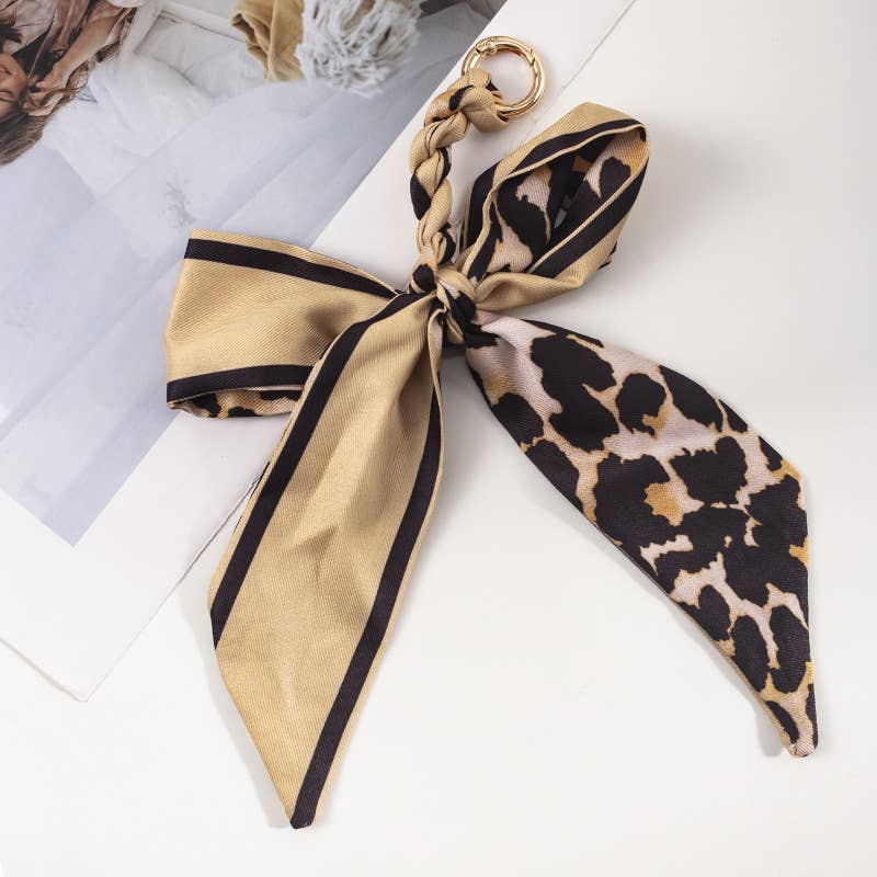 Bow Scarf Bag Charm