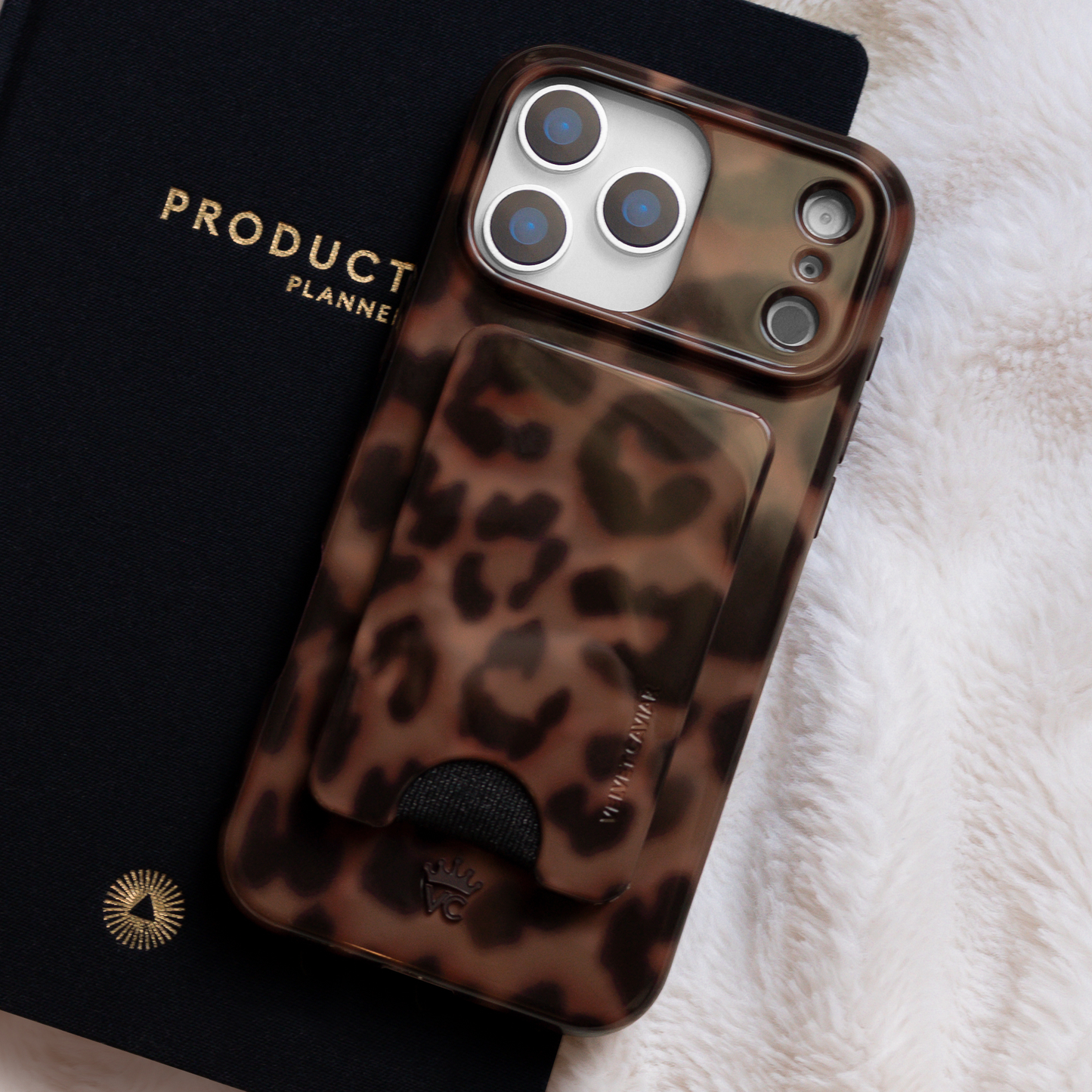 Magnetic Phone Wallet - It Girl Leopard