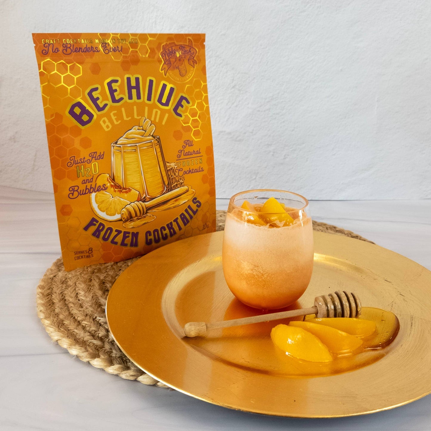 Beehive Bellini Frozen Cocktail