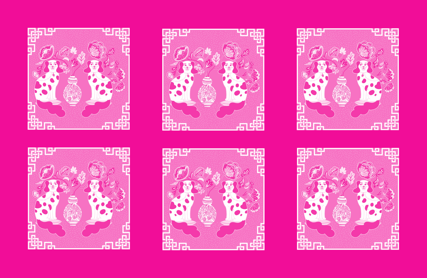 11 x 17 CHINOISERIE VOL 2 Insert Set of 10
