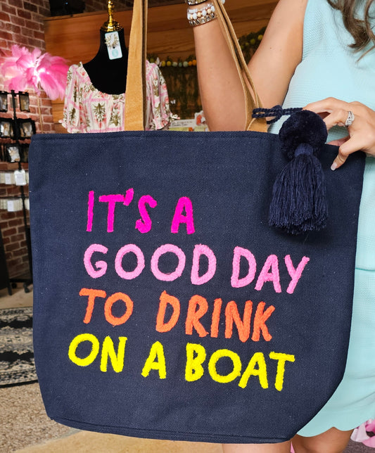 It's a Good Day to... Canvas Tote
