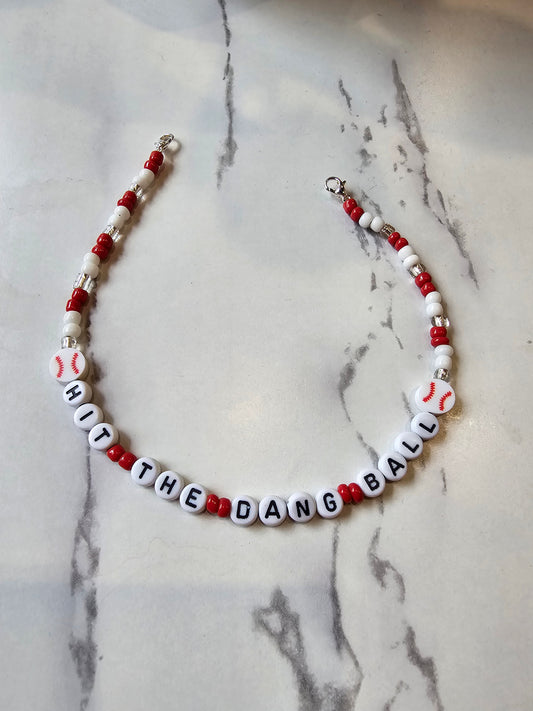 "Hit The Dang Ball" Hat Chain