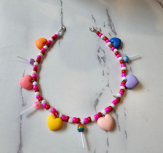 Hearts & Lollipops Hat Chain