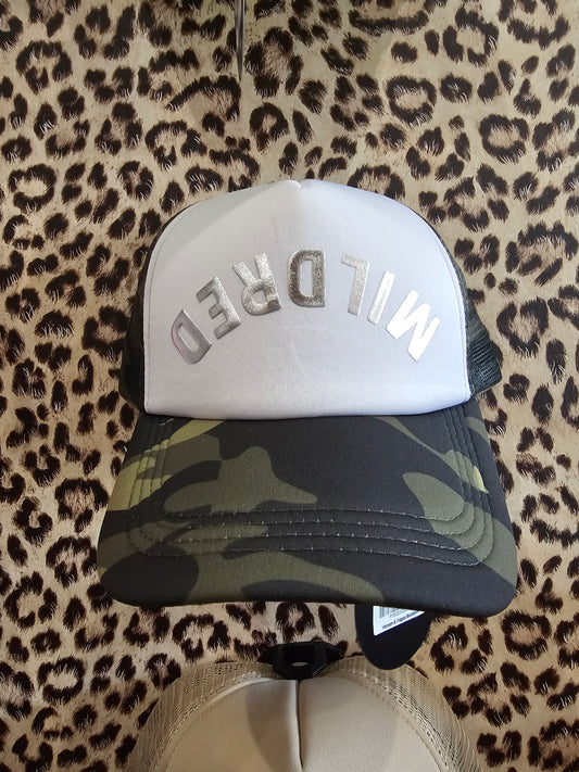 Mildred Camouflage Trucker Hat