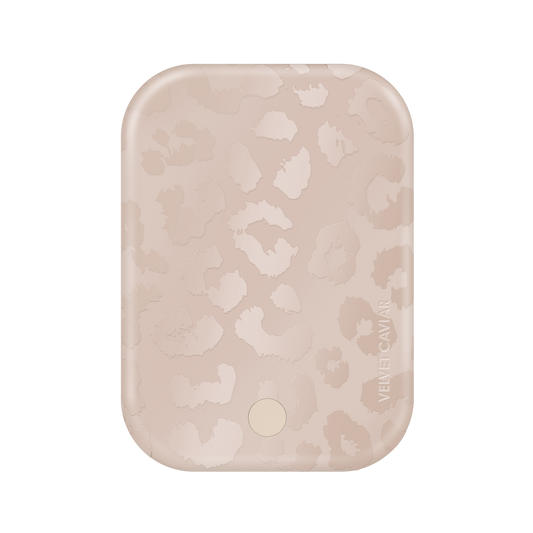 Wireless Phone Charger - Nude Leopard