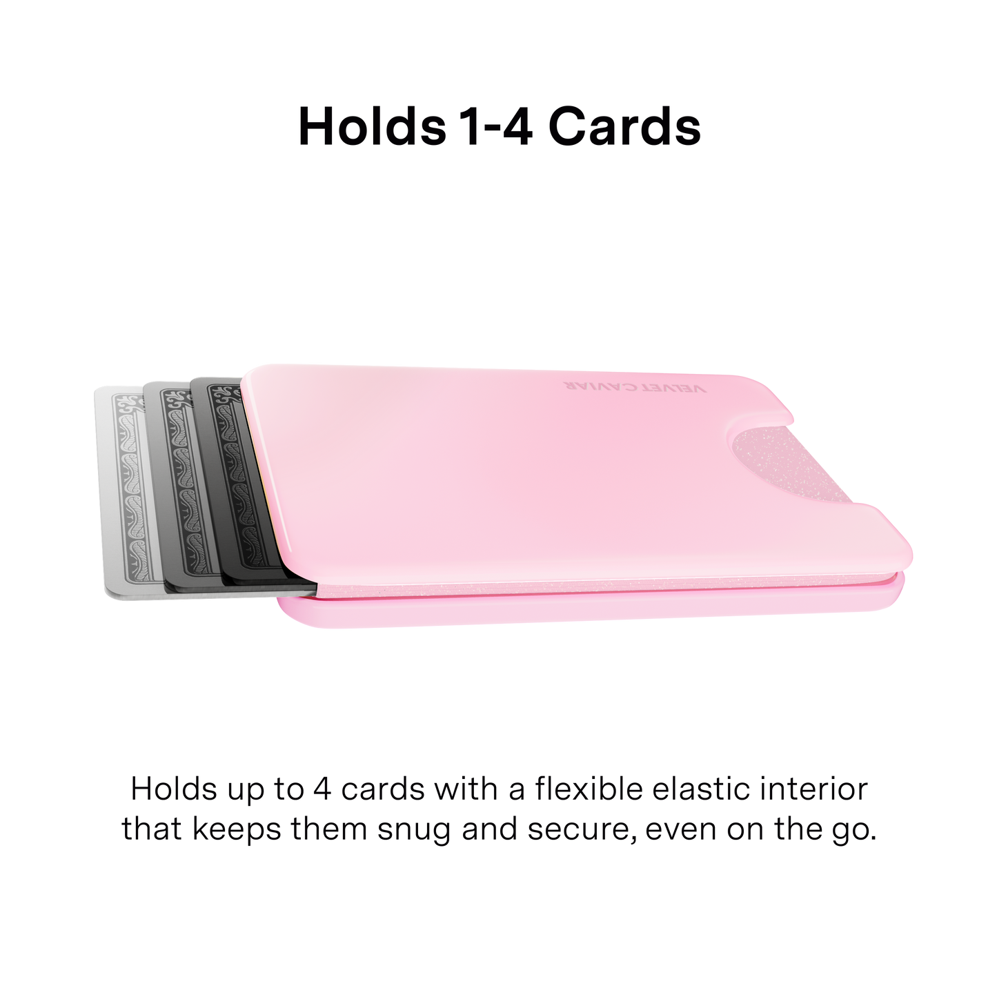 Magnetic Phone Wallet - Strawberry Milk