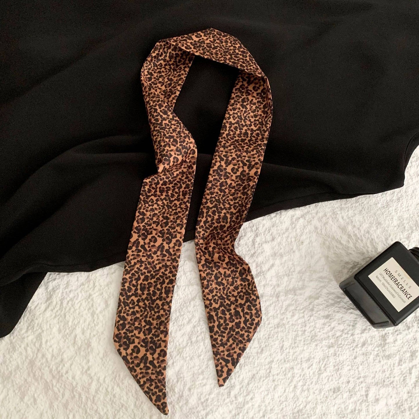 Leopard/Polka Dot Scarf –  Women's Hair Tie