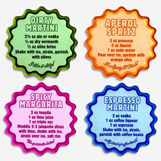 Cocktail Club Coaster Set
