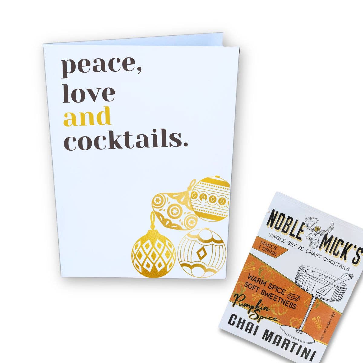 Cocktail and Cards / Peace, Love and Cocktails Card