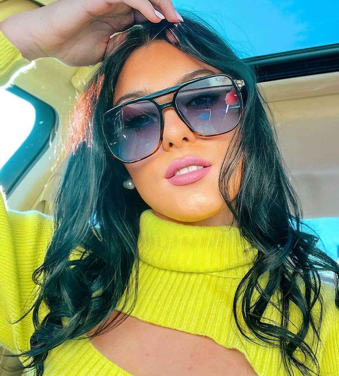 SKYE - Unisex Oversized Aviator Sunglasses